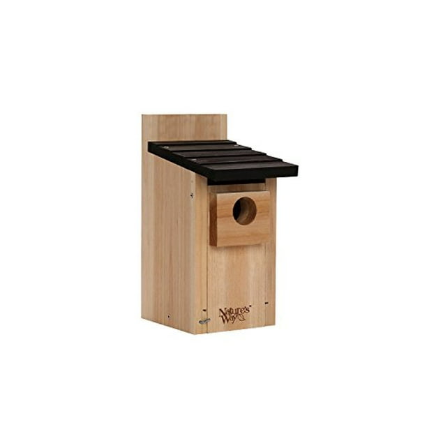 Nature's Way Bird Products CWH3 Cedar Bluebird Box House Nature's Way Bird Products CWH3 Cedar Bluebird Box House